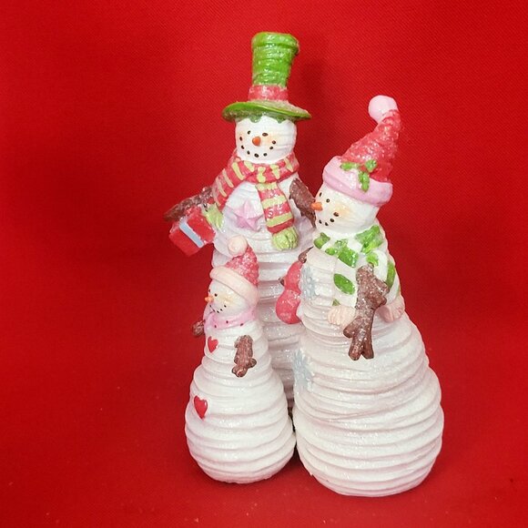 Snowman Family Figurine Hobby Lobby Sweets & Treats Christmas 2014 - Picture 7 of 10